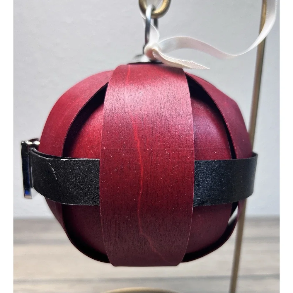 Longaberger 2013 Santa Belly Basket Christmas Ornament
